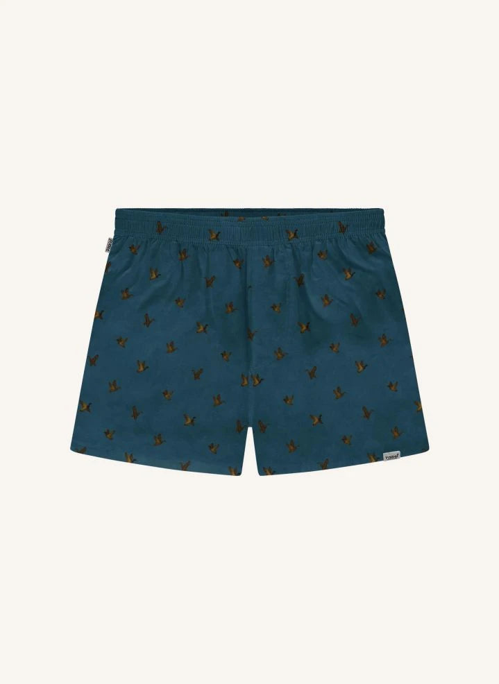 Pockies - Ördek Boxer Şort | Petrol Mavisi