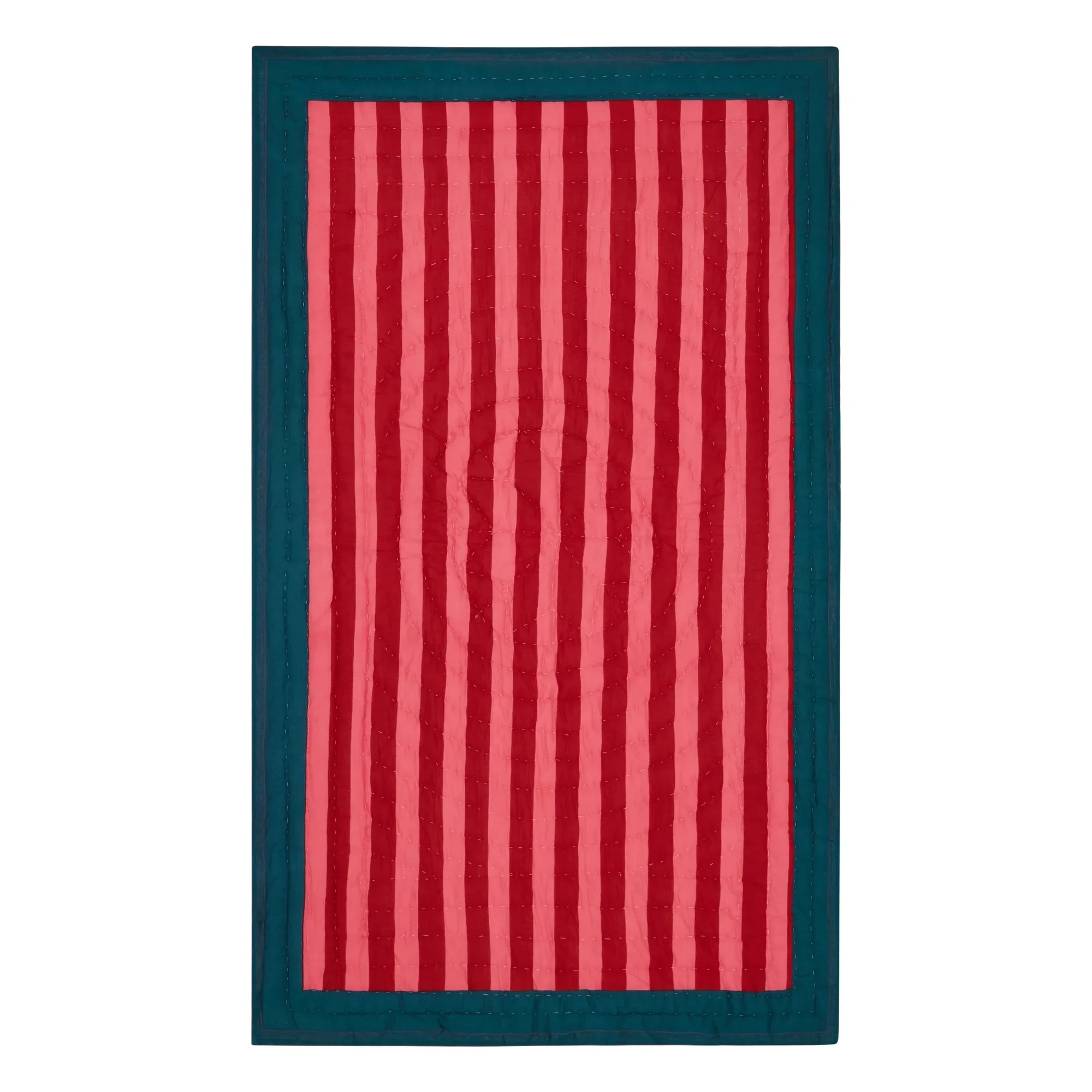 Lisa Corti - Nizam Striped Blanket | Green