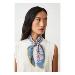 Moismont - Colibri Scarf N°763 Silk | Indigo