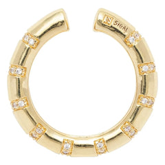 Sigal - Deca Earcuff | White