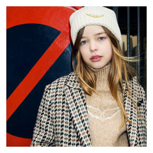 Zadig & Voltaire - Buttoned Wool Winged Sweater | Beige