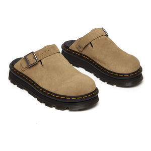 Dr Martens - ZebZag Suede Mules | Sand