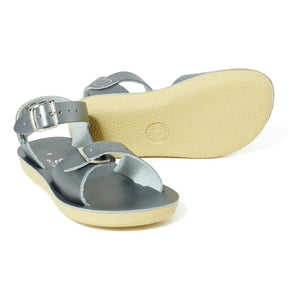 Salt-Water - Su Geçirmez Deriden Surfer Sandaletler | Gümüş