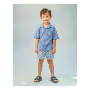 Gingersnaps - Pablo Twill Shorts | Blue