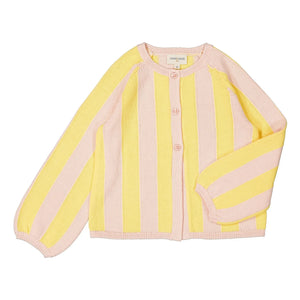 Louis Louise - Striped Gulsah Cardigan | Yellow