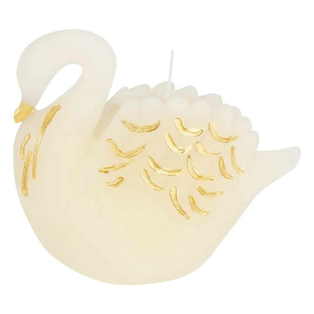 Meri Meri - Swan Mum Sets - 3'lü Set | Ecru