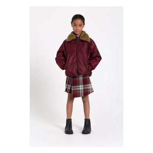 Finger in the Nose - Aria Bomber Jacket | Aubergine
