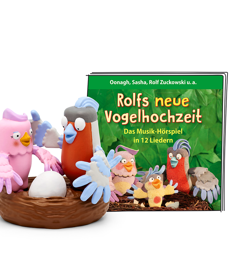 Tonies - Almanca Rolf Zuckowski Yeni Kuş Düğün Figürü-Dinossi