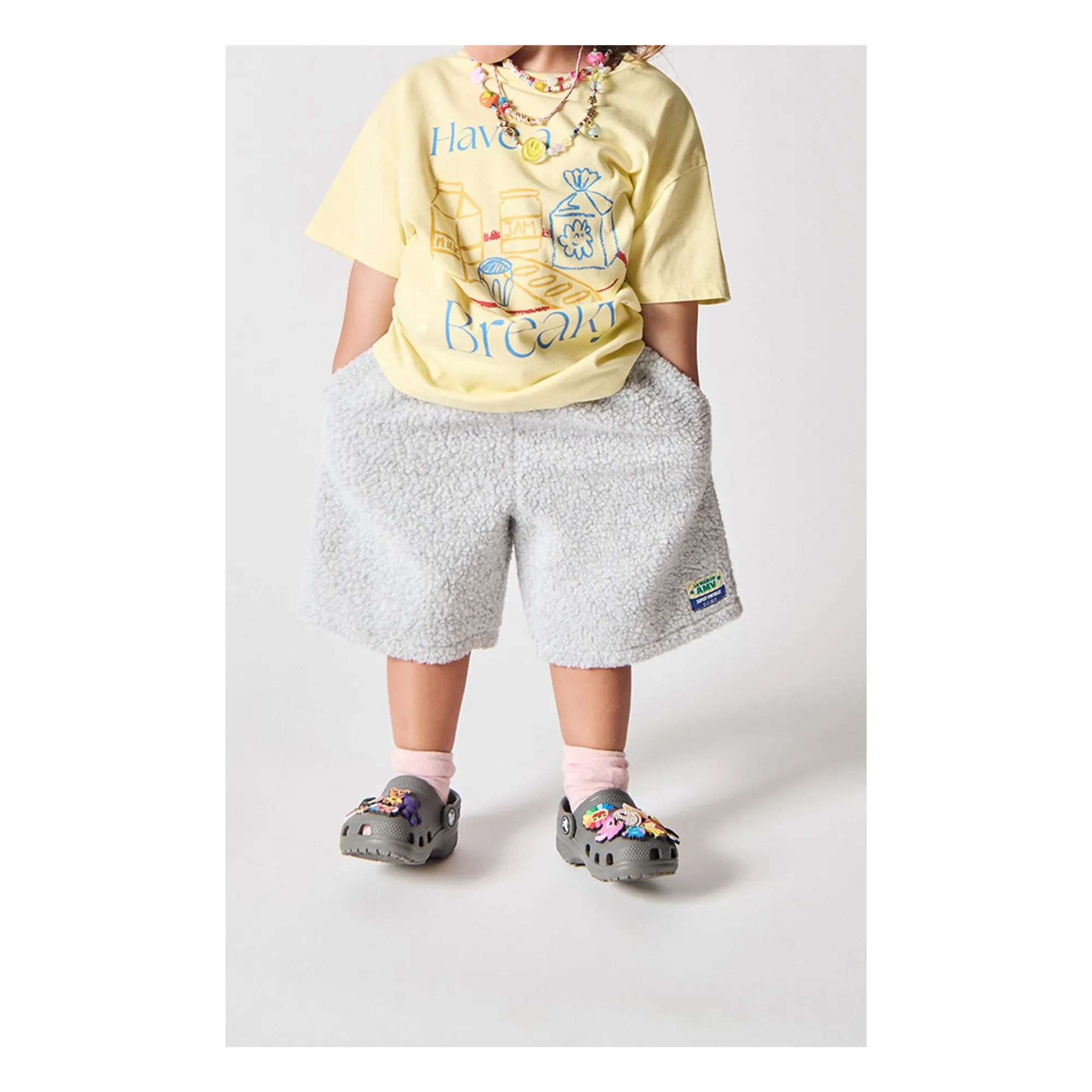American Vintage - Short Hoktown | Açık gri