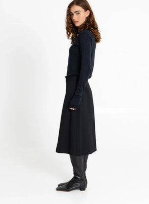 Smallable Woman - Margot Wool Skirt | Black