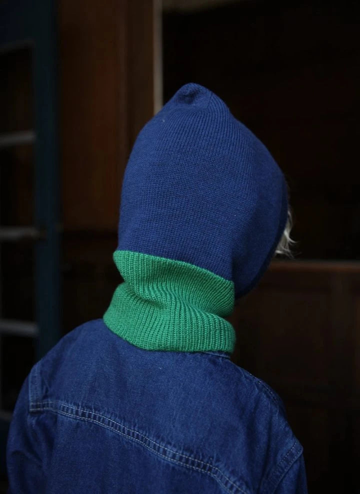 Hvid - Eddy Merino Wool Balaclava | Blue
