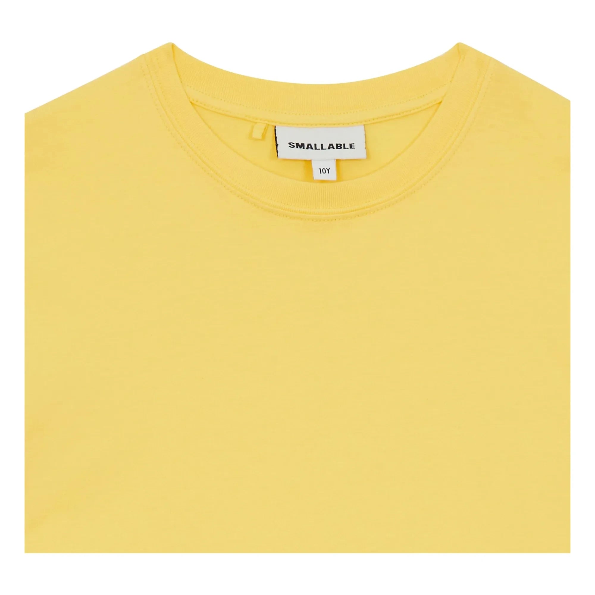 Smallable Kid - Nils Organic Cotton T-shirt | Fluorescent Yellow