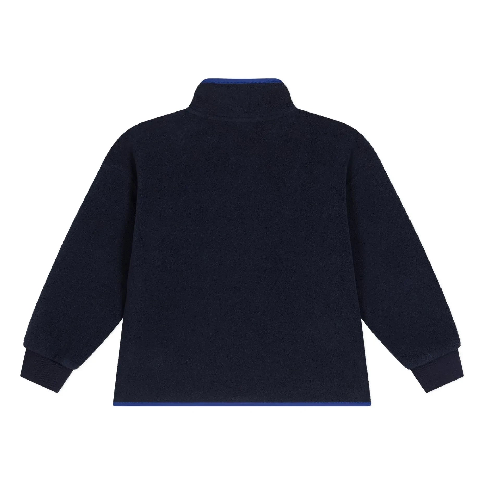 Petit Bateau - Zip Polar Fleece Jacket | Navy Blue