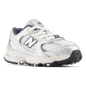 New Balance - Elastic Lace Sneakers 530 | White satin