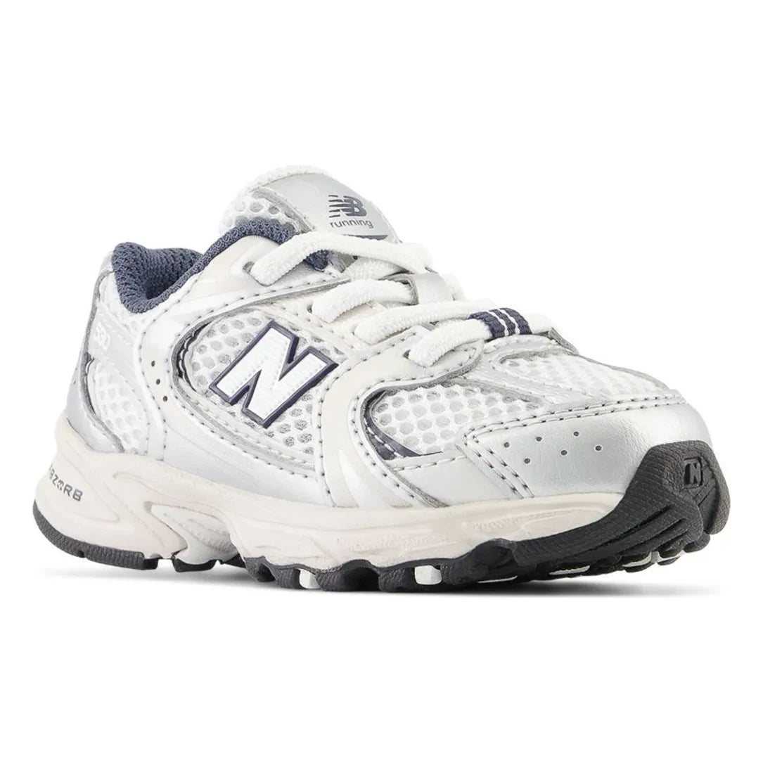 New Balance - Elastic Lace Sneakers 530 | White satin