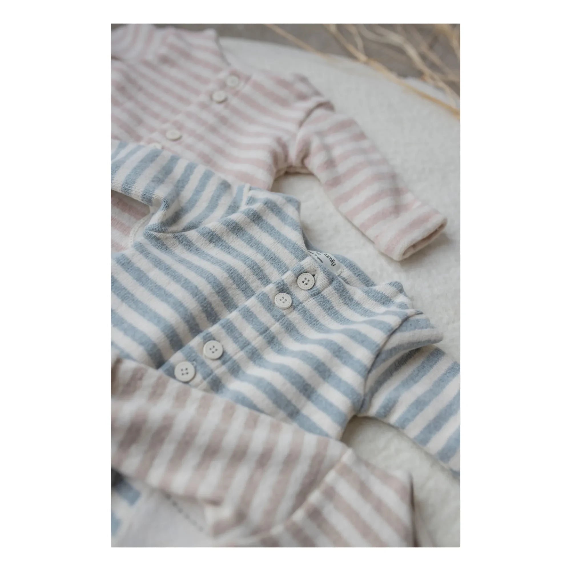 1+ in the Family - Milo Pajama Set | Gray Blue