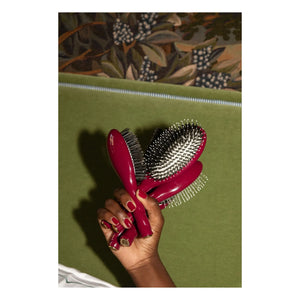 La Bonne Brosse - Essential Gentle Brush No.3 - Sensitive Scalp | Cherry Red