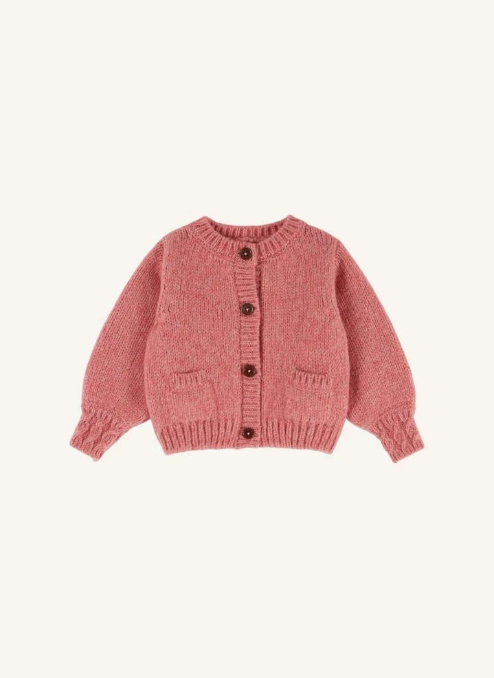 Emile et Ida - Merino Wool Cardigan | Pink