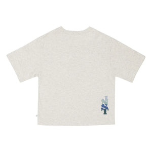 Jenest - Mase JNST Organic Cotton T-Shirt | Light Gray