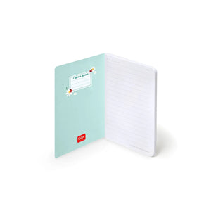 Legami - Çizgili A6 Defter - Resimli Sert Kapak - Uğur Böceği