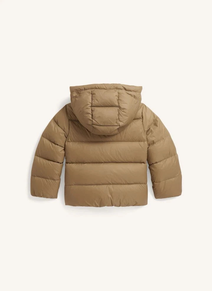 Ralph Lauren - Logo Hooded Jacket | Camel