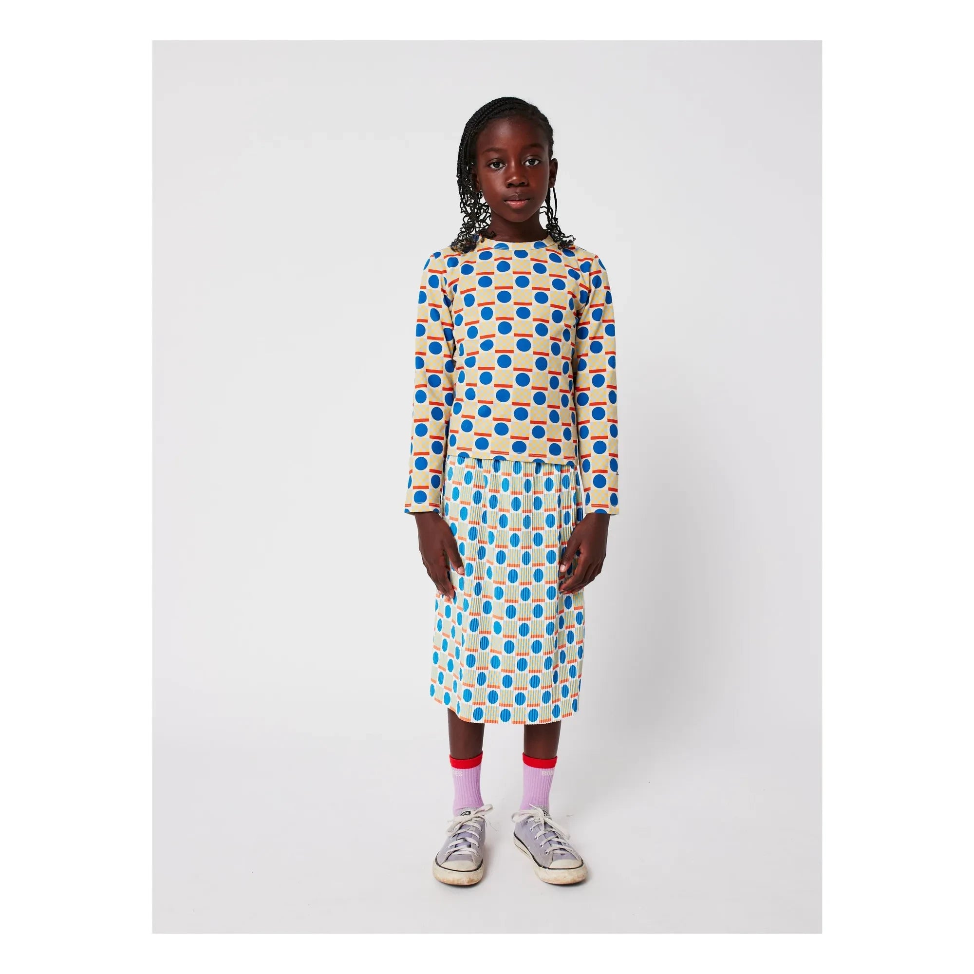 Bobo Choses - Geometric Organic Cotton T-Shirt | Ecru