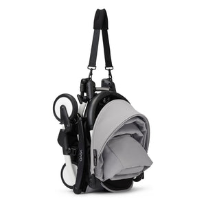 Stokke® - YOYO³ Full Baby Stroller 0+ and 6+ White Frame | Stone