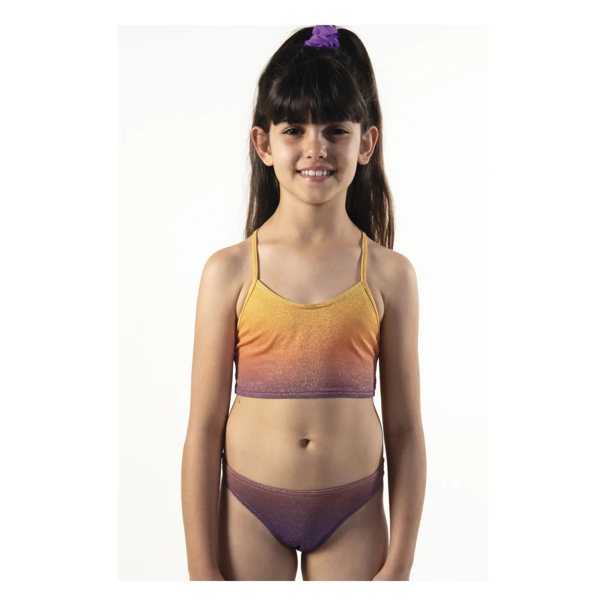 Sunchild - Ellis Pailleté Degrade Swimsuit | Black