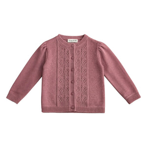 Lililotte - Vincianne Organic Cotton Cardigan | Dust Pink