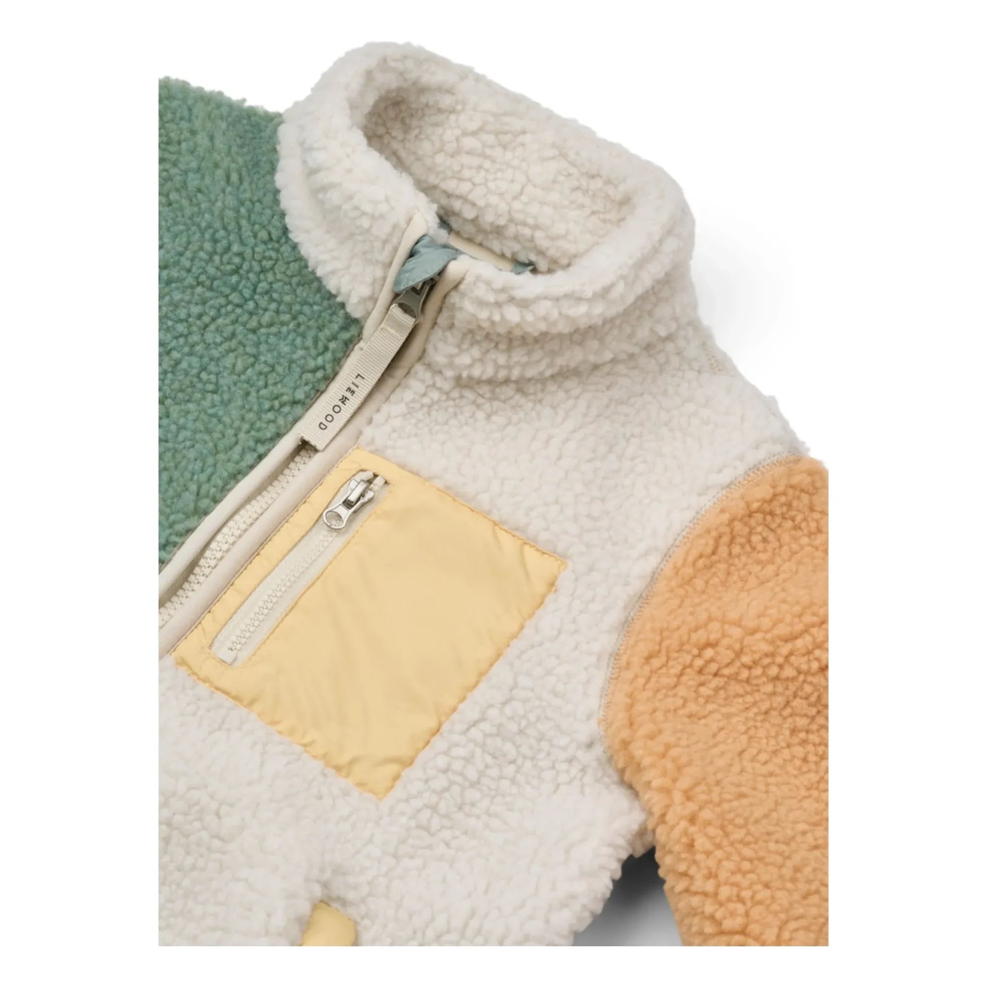Liewood - Nolan Recycled Fiber Fleece Jacket | Mint Green