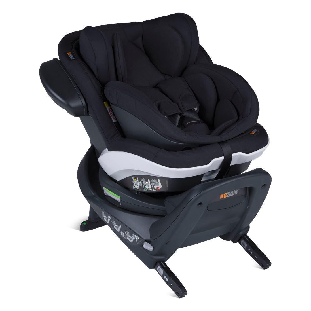 BeSafe iZi Twist B i-Size Car Seat - Fresh Black Cab-Car Seats- | Natural Baby Shower