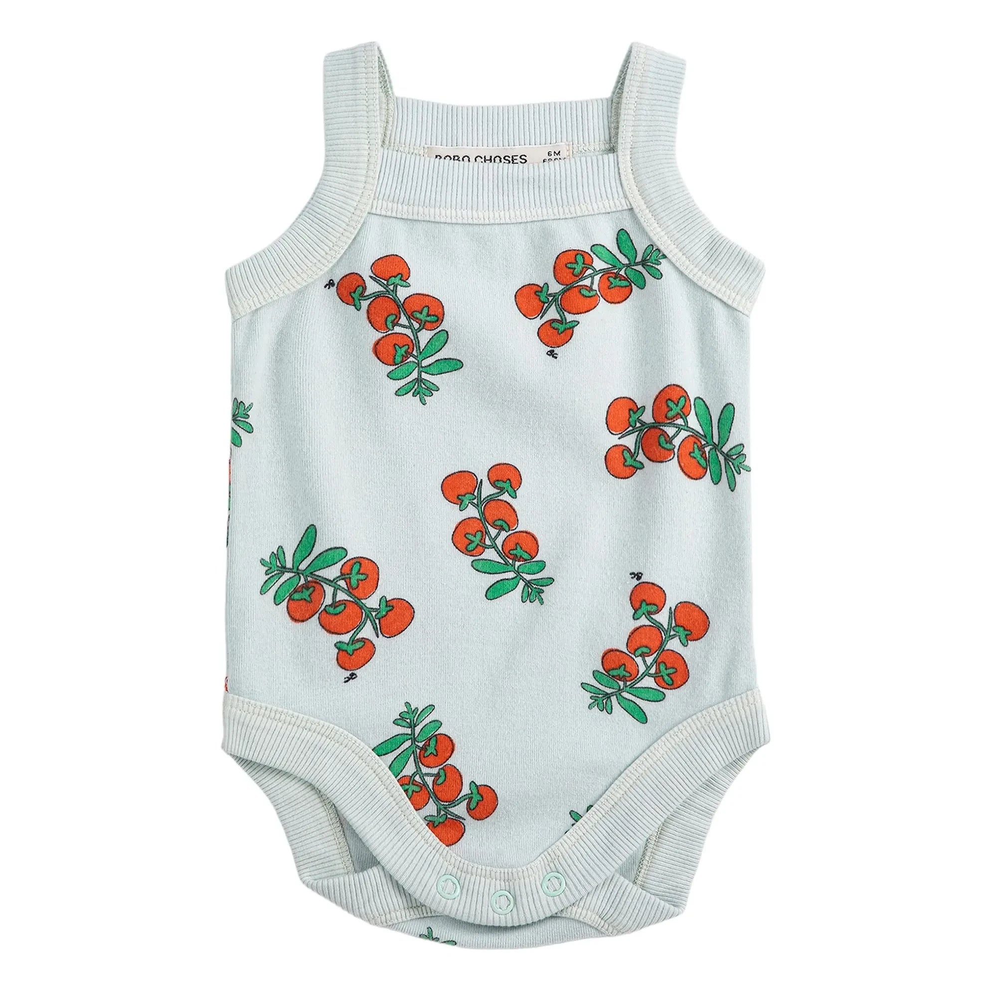 Bobo Choses - Body Tank Top Tomato Organic Cotton | Light Blue