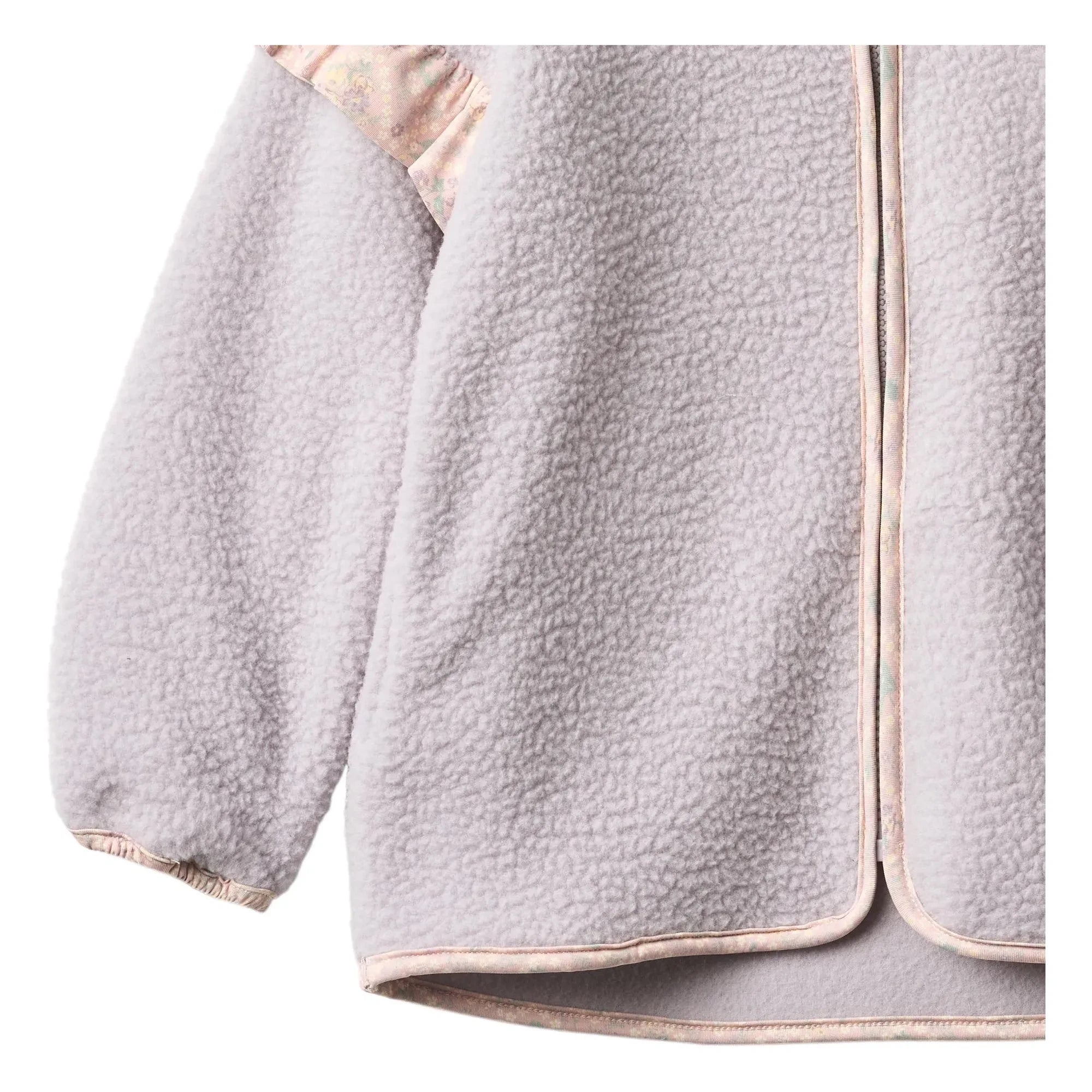 Wheat - Ellena Recycled Fiber Sherpa Jacket | Lavender