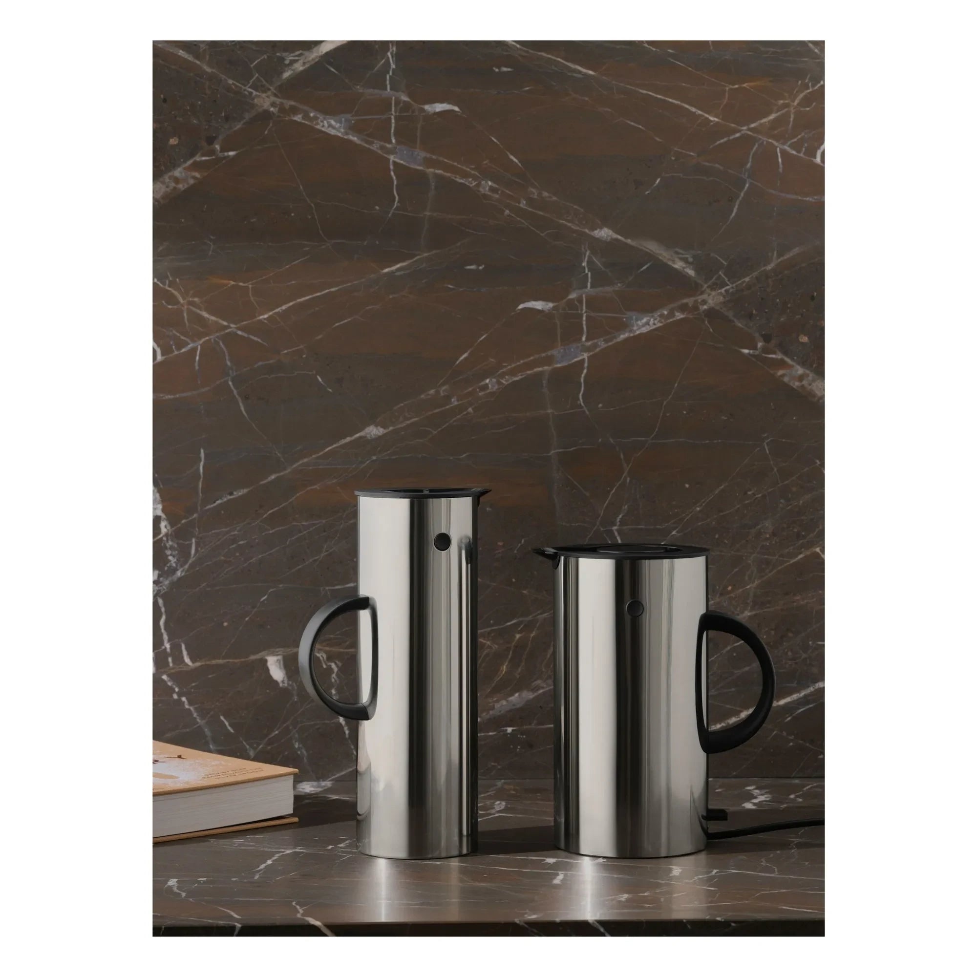 Stelton - EM77 Insulated Pitcher 1L | Stainless Steel