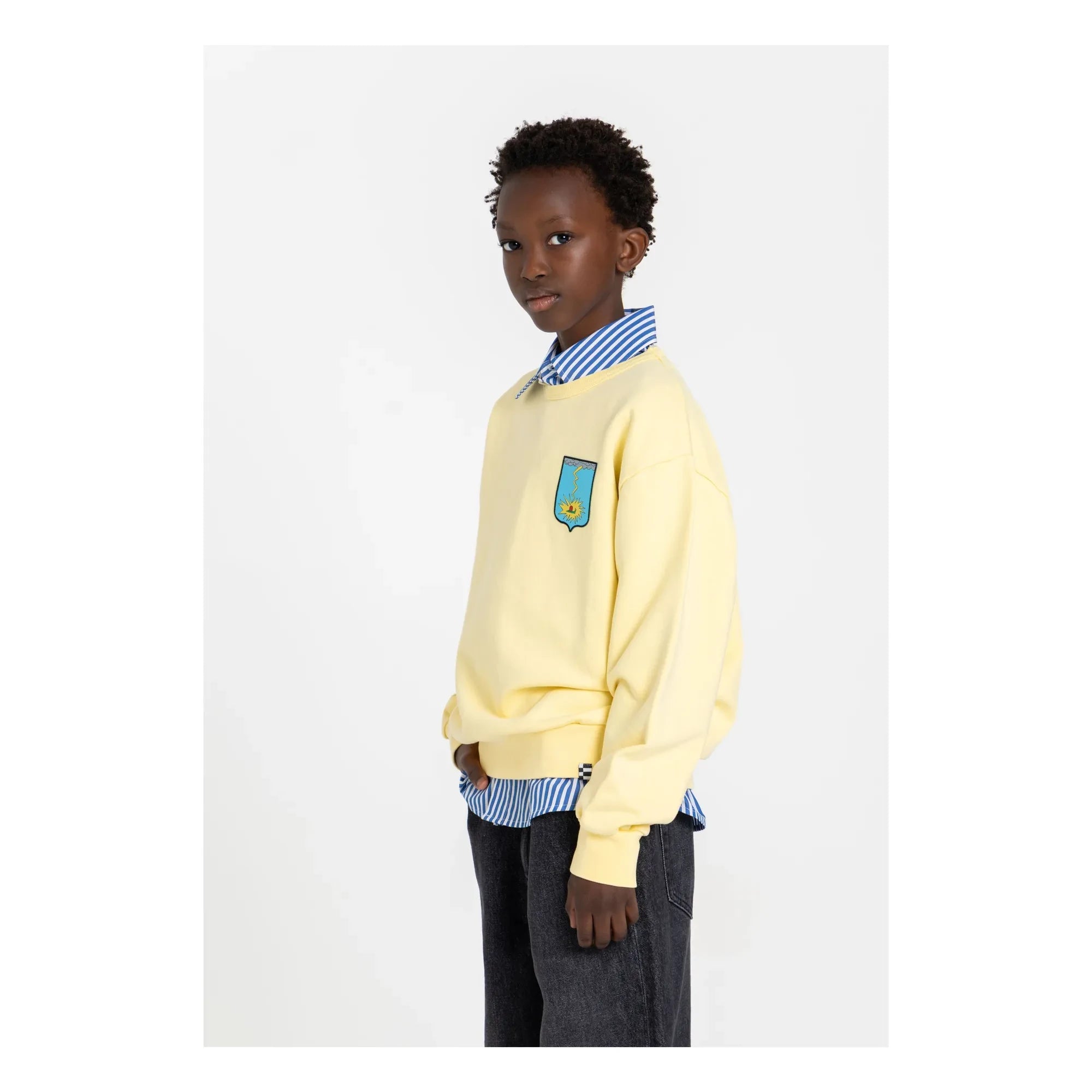 Finger in the nose - Rogue Striped Shirt | Blue