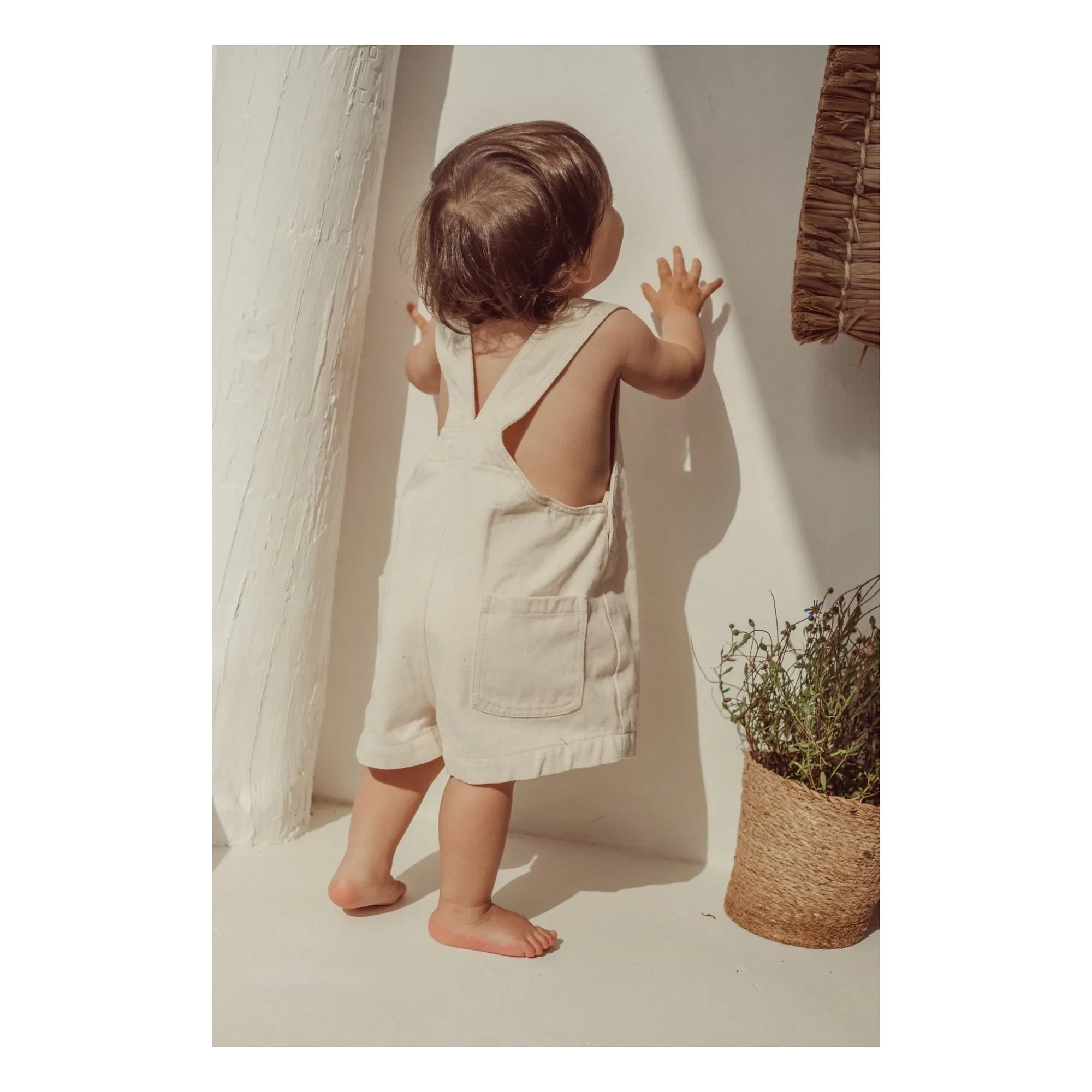 THE LiTTLE POETS - Alice Overalls | Ecru