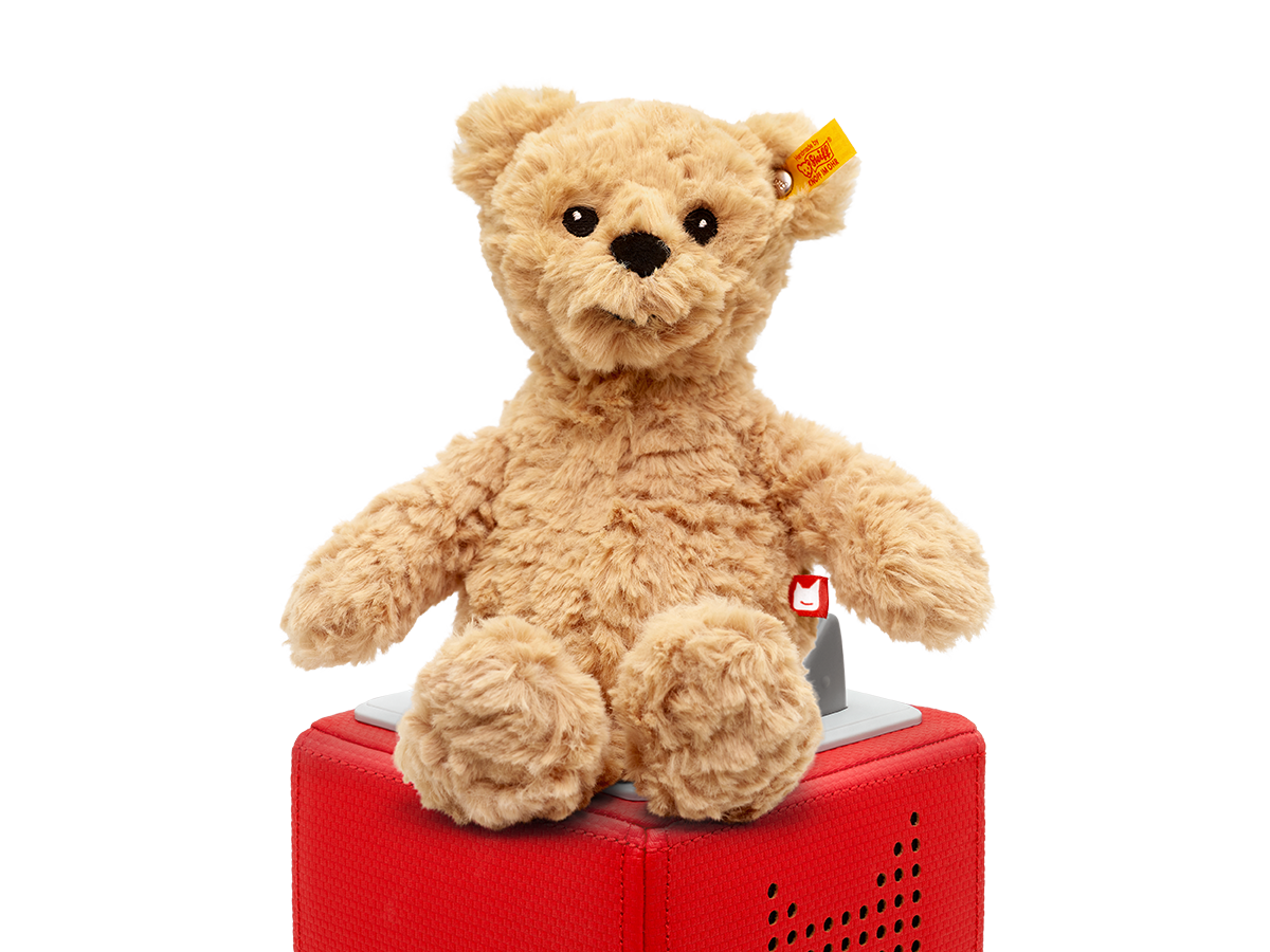 Tonies - İngilizce Steiff Soft Cute Friends Jimmy Bear Ses Figürü-Dinossi