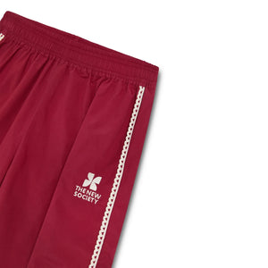 The New Society - TNS Lace Logo Jogger | Red