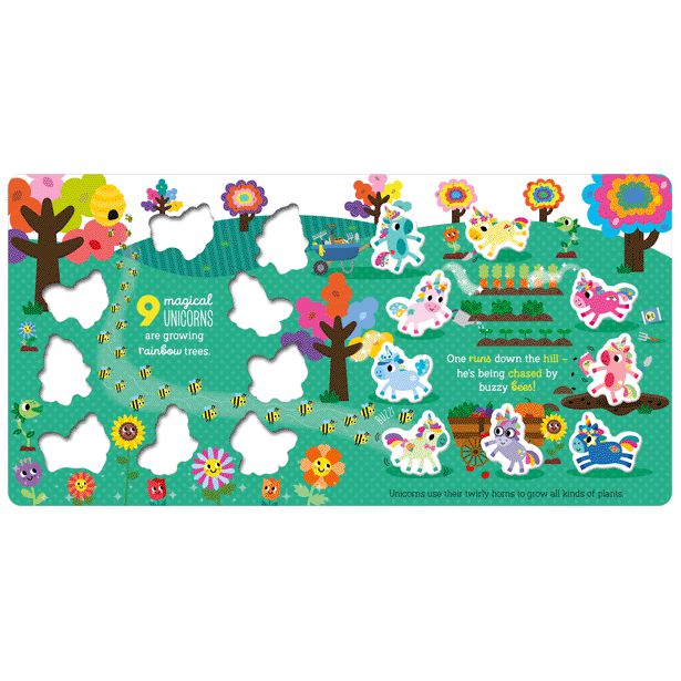 Make Believe Ideas - İngilizce 10 Sihirli Unicorn Kitap-Dinossi