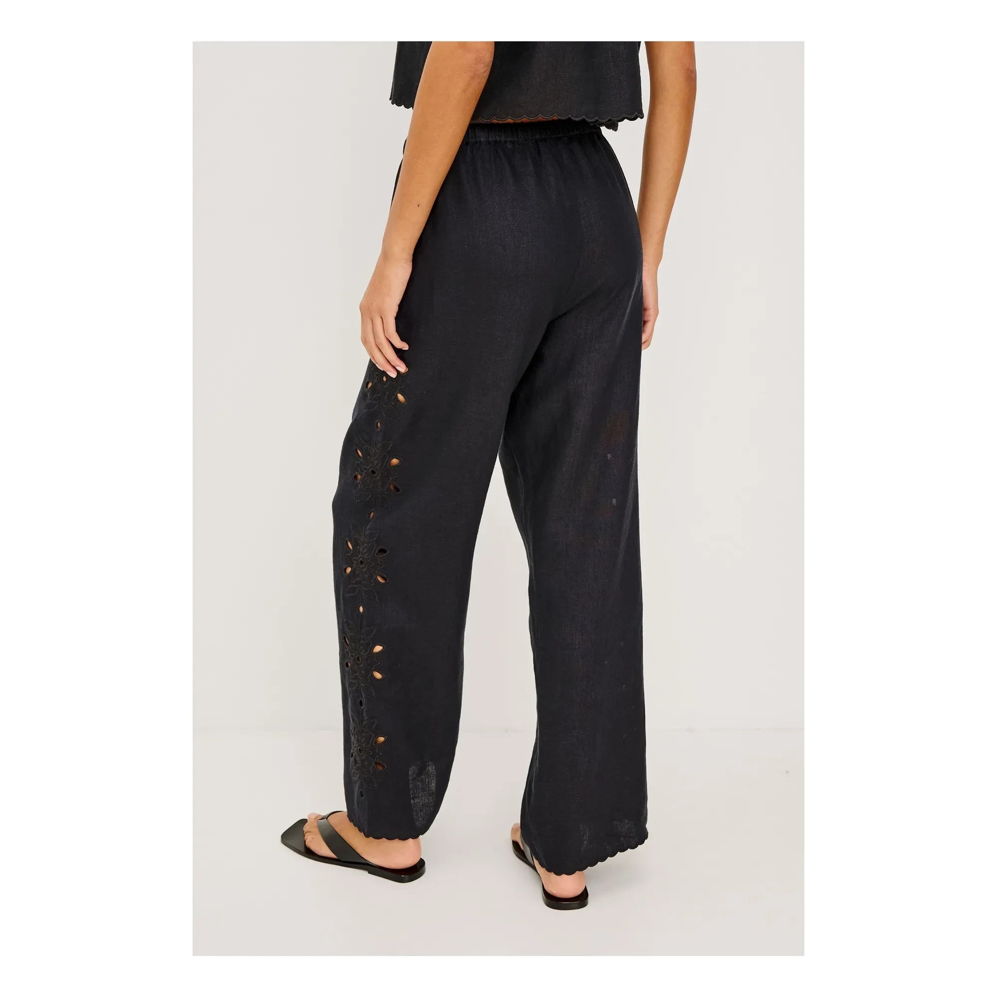 Rails - Mirina Embroidered Trousers | Black