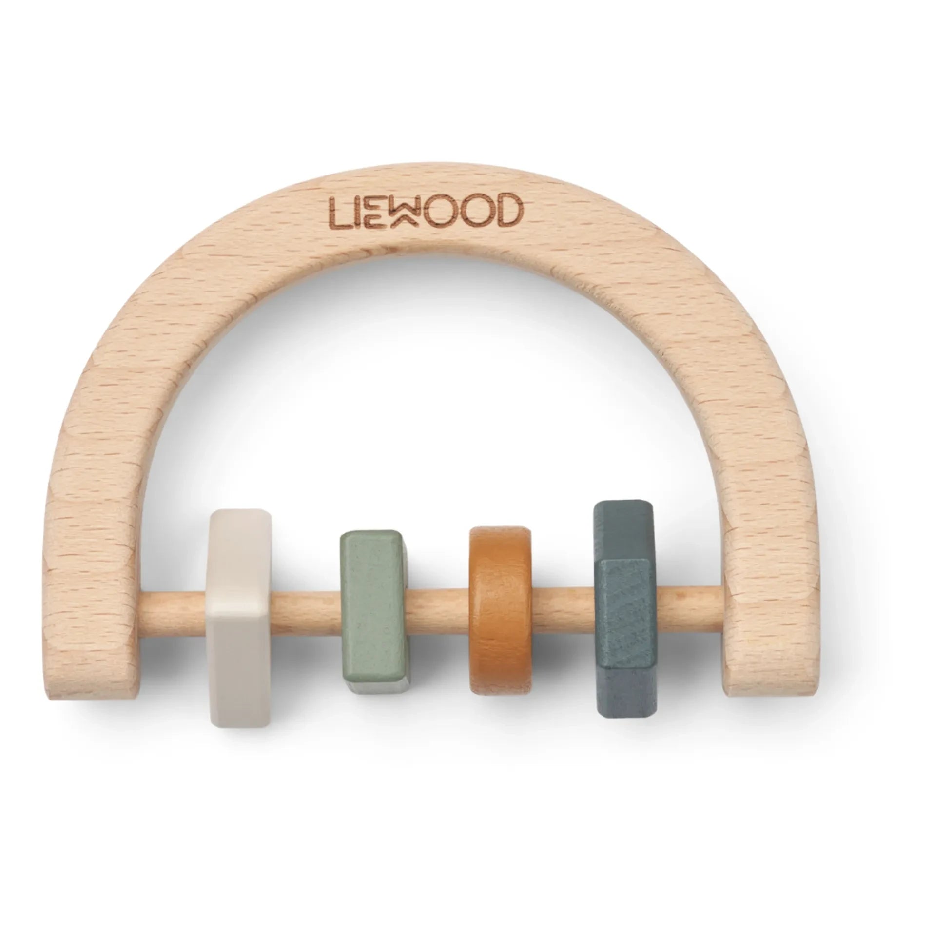 Liewood - Bryn diş kaşıyıcı halka | Faune yeşili çoklu karışım