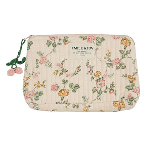 Emile et Ida - Rosier Makeup Bag | Ecru