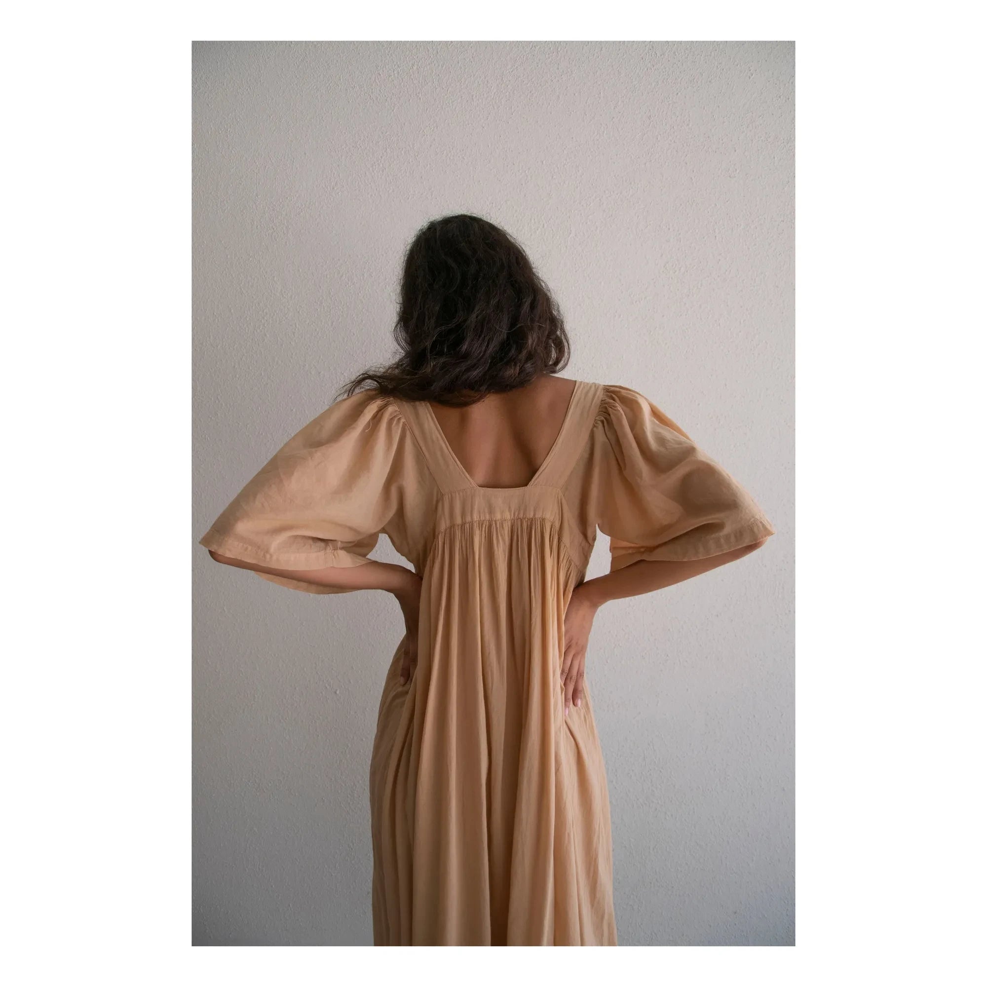 THEAVANT - Jade Pamuk voile elbise | Amber