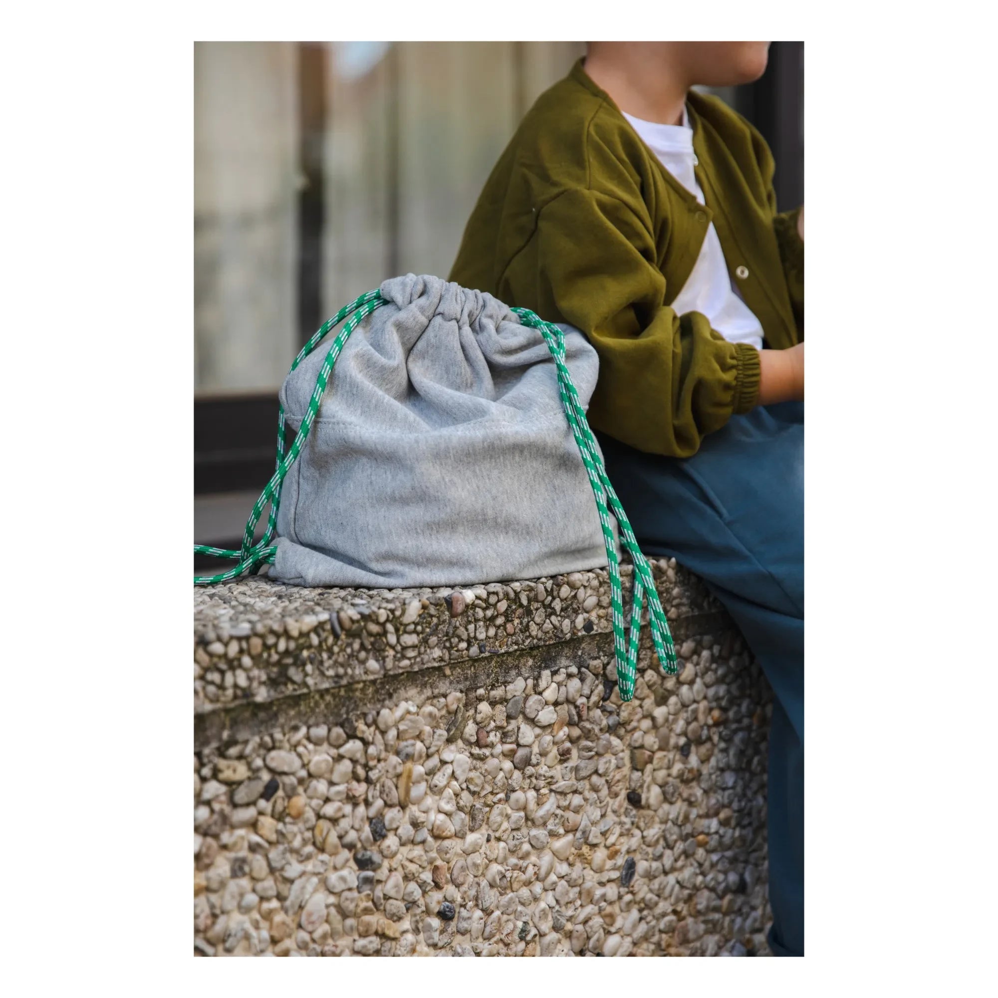 Studio Noos - Jersey Spor Çantası | Heather Grey