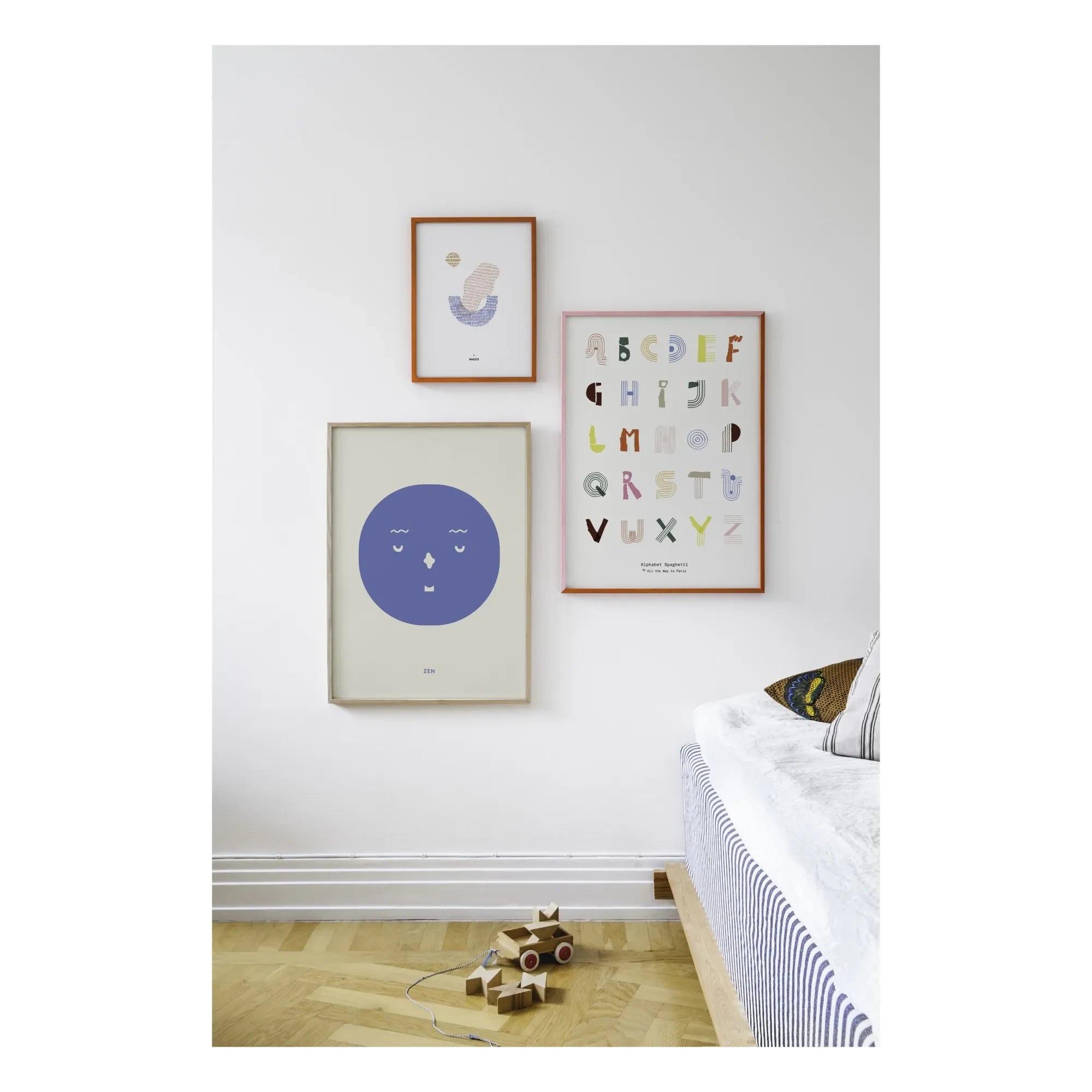 Mado - Alphabet Spaghetti Poster