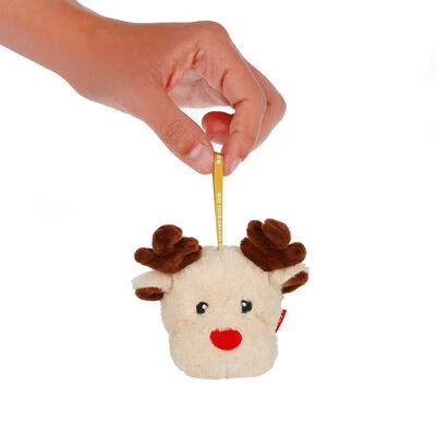 Legami - Reindeer Plush Toy Christmas Tree Decoration - Oh-Oh-Ohrnaments
