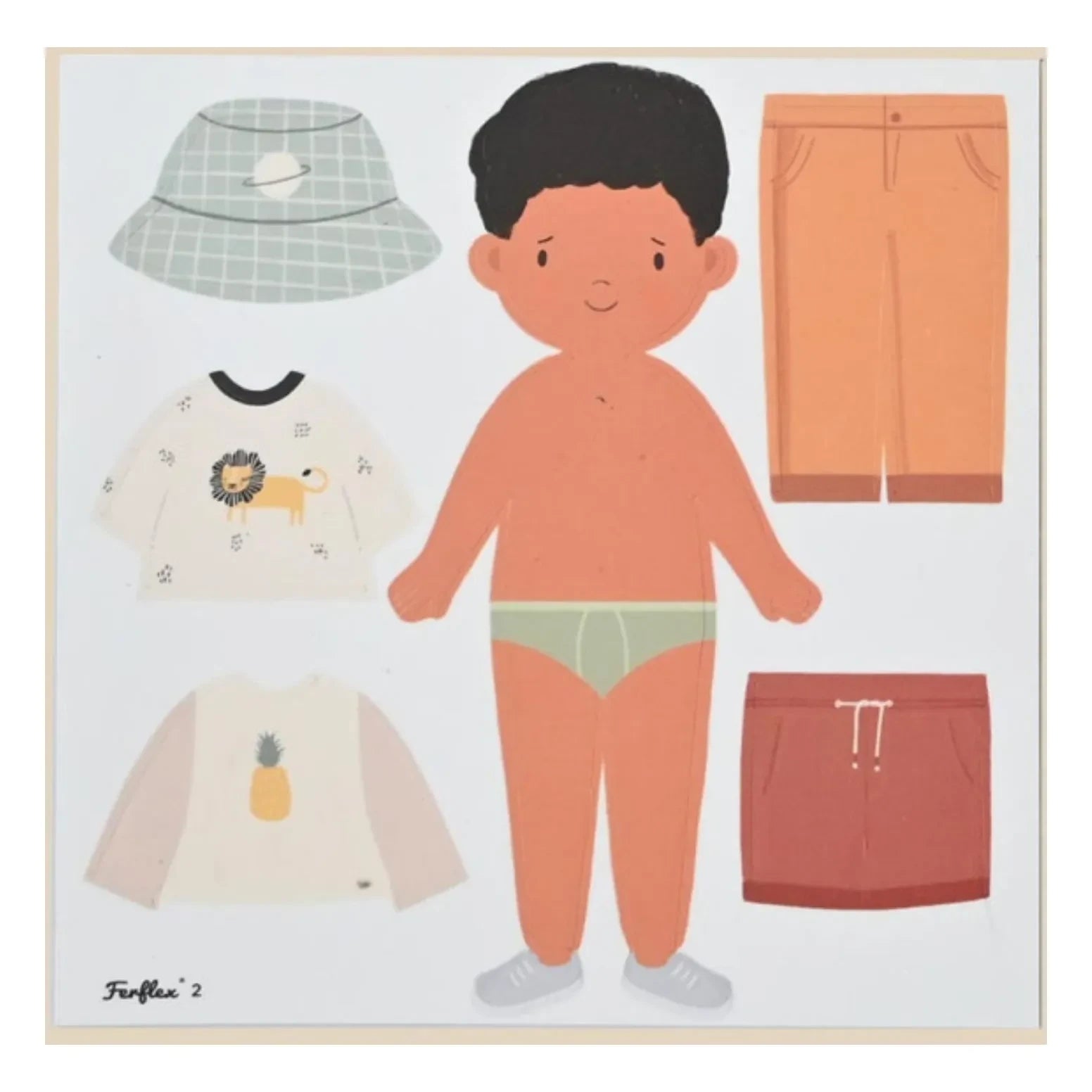 Ferflex - Magnetic Play Silhouettes Dress-up