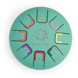 Moulin Roty - Jungle Drums with Pull | Green