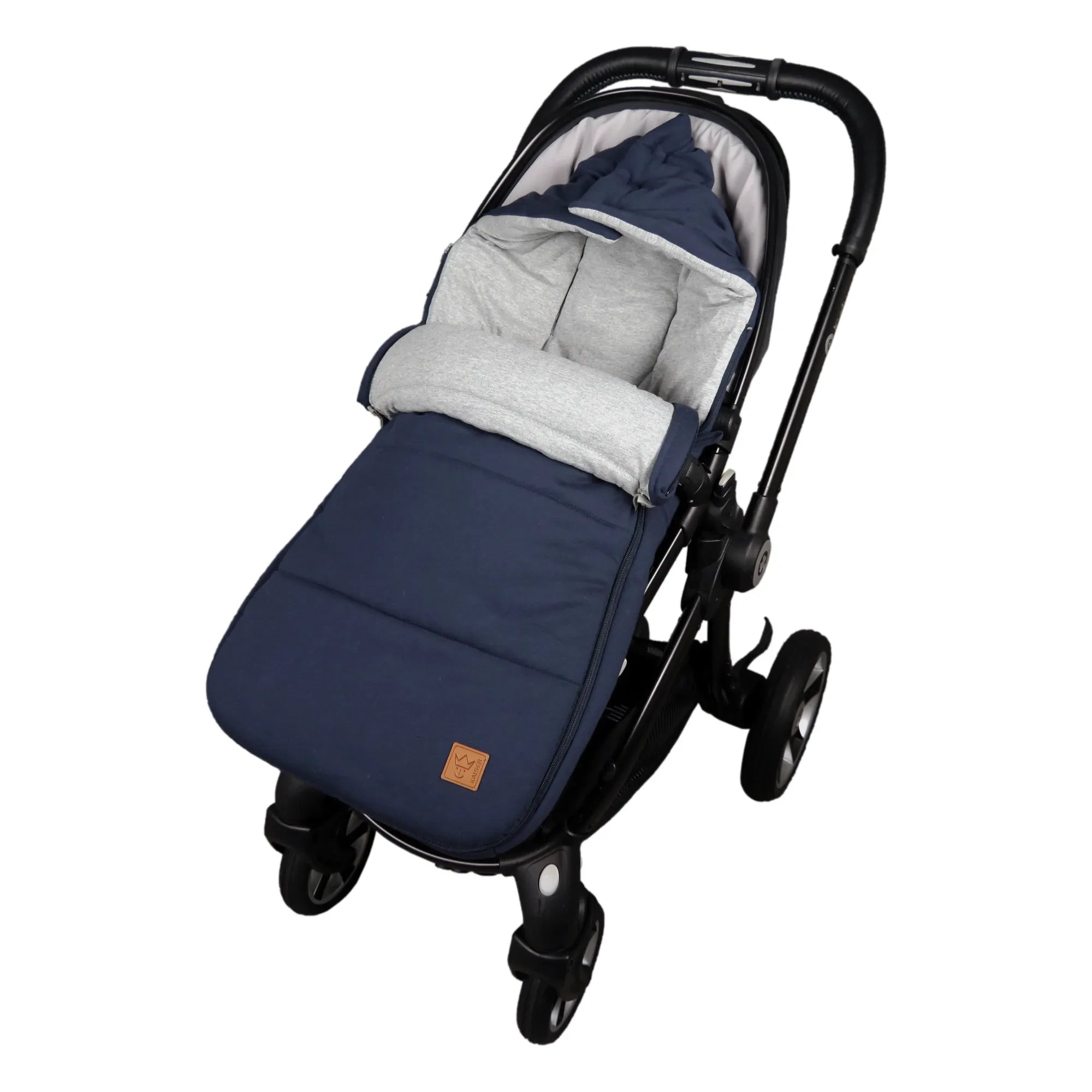 Kaiser - Cotton Jersey Foot Cover | Navy Blue