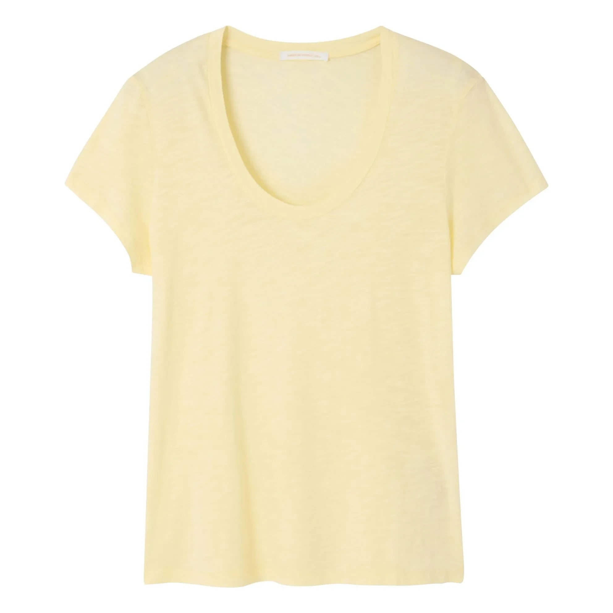 American Vintage - Jacksonville Cotton T-Shirt | Vanilla